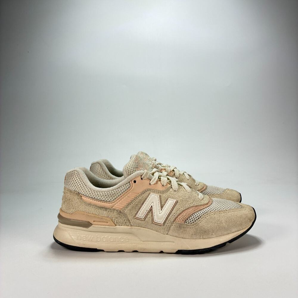 New Balance 997H Beige Retro Sneakers Casual Shoes CW997HLS Women's Size 7